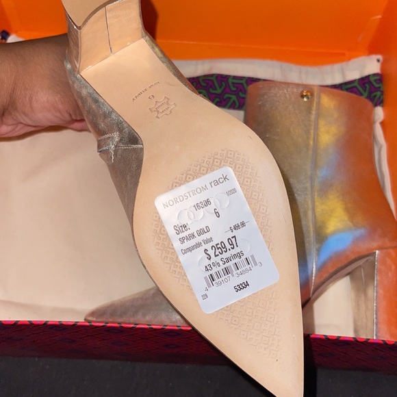 WOMENS TORY BURCH PENELOPE 90mm BOOTIE - Picture 3 of 6